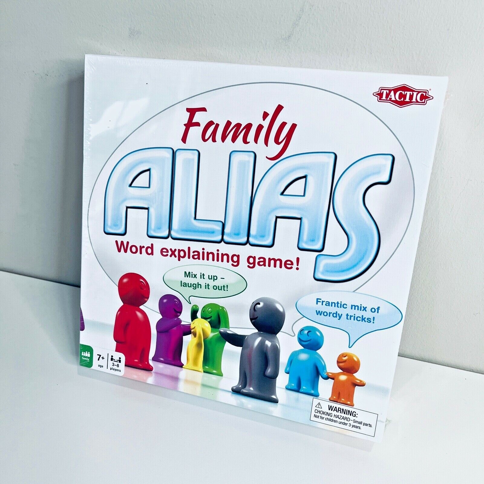 Word Explaining Game FAMILY ALIAS by TACTIC For 3-8 Players Ages 7 and up NIB