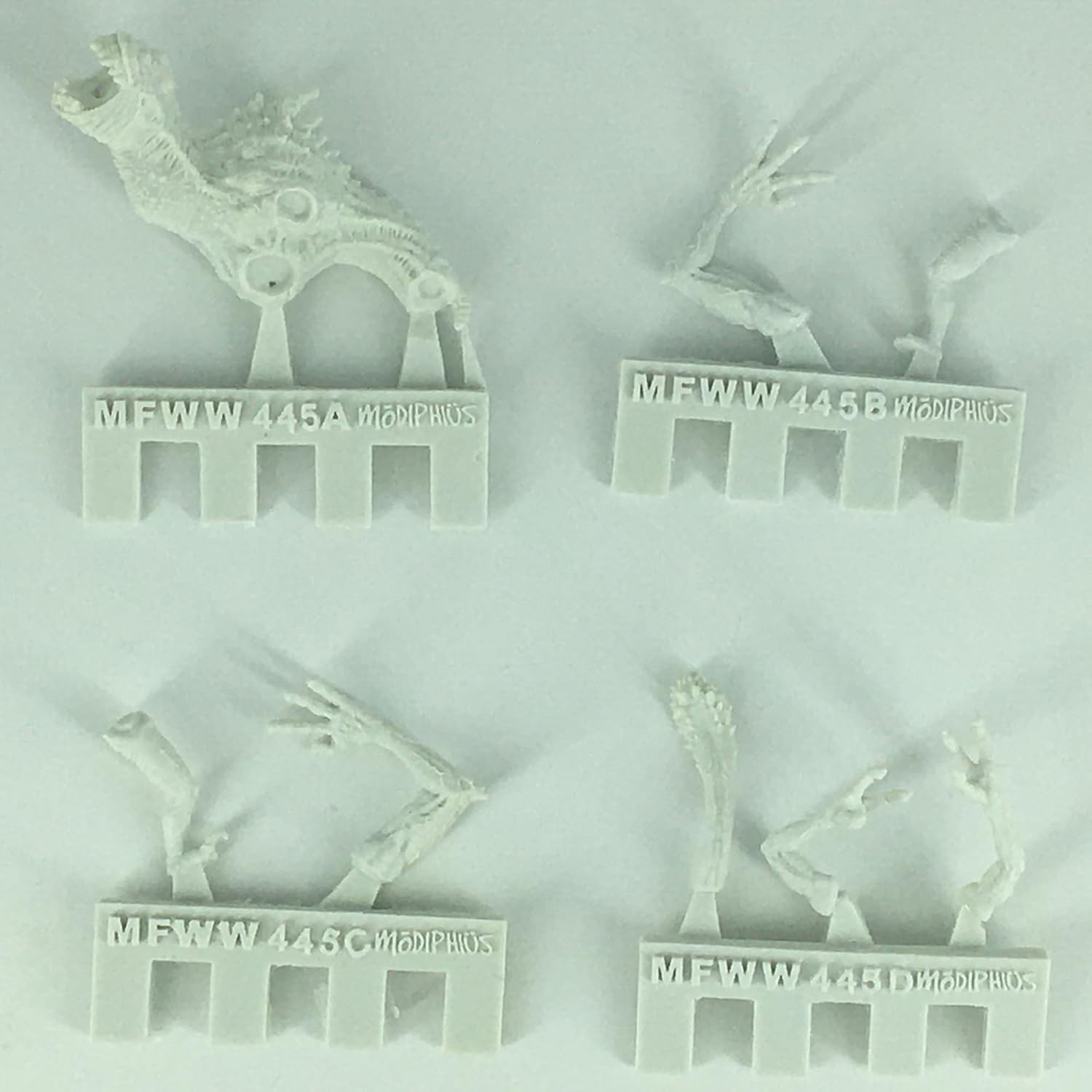Modiphius Entertainment: Fallout: Miniatures – Cryptids – Snallygasters – 2 Resi