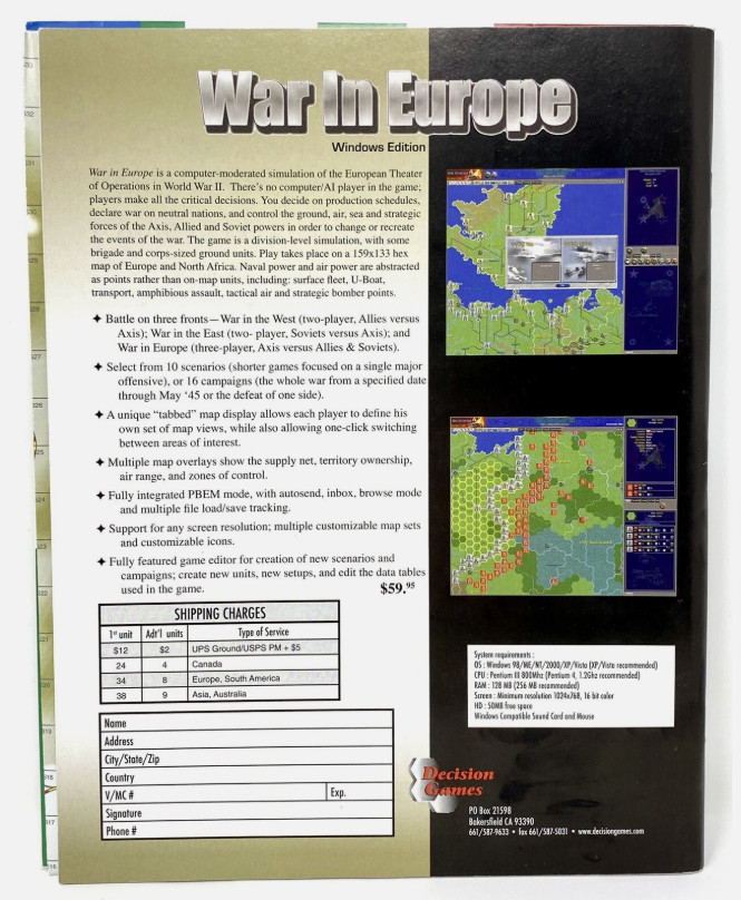 Strategy & Tactics Wargaming Magazine Lot: 254, 256, 257, and 258 UNPUNCHED