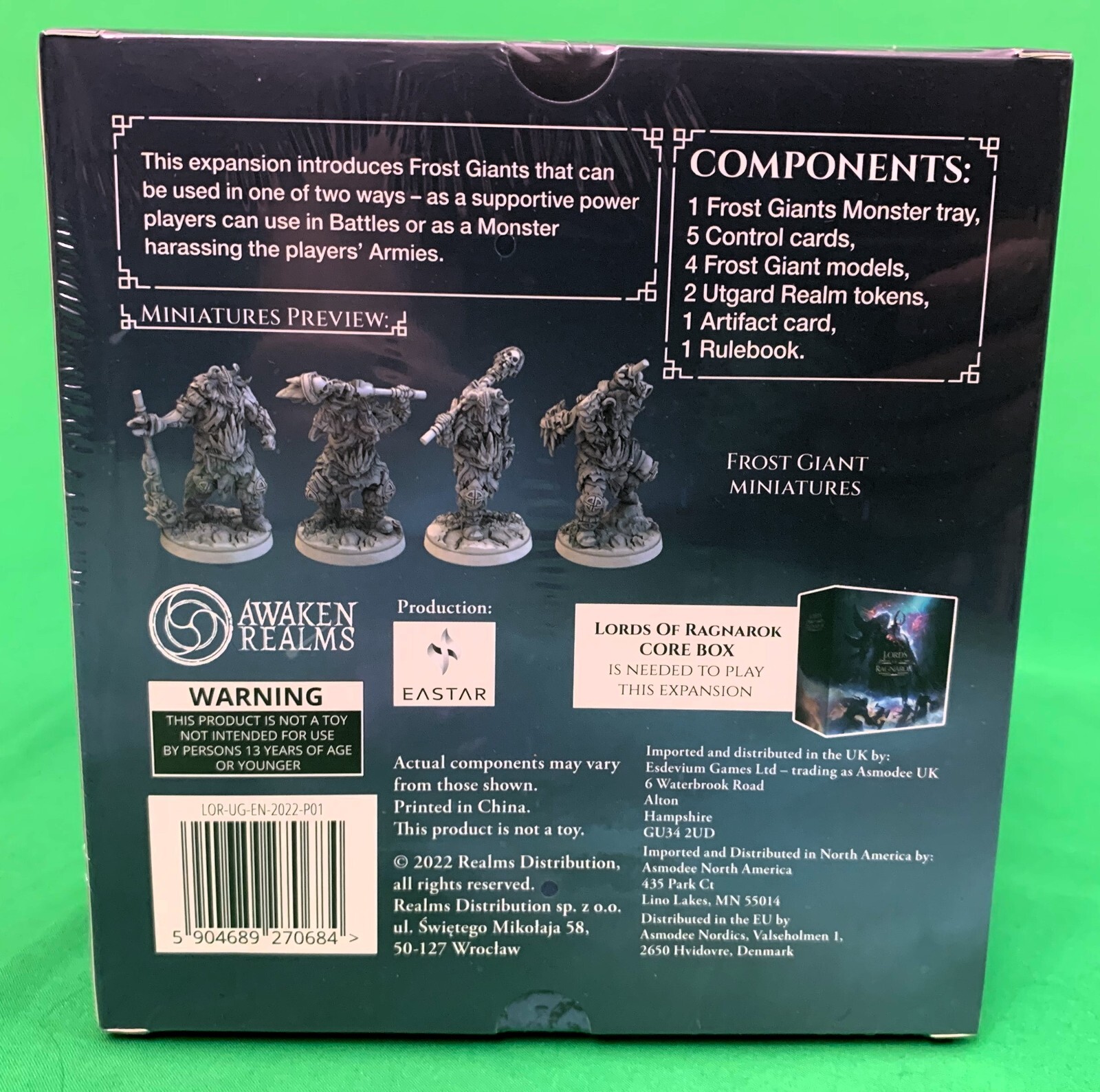 Lords of Ragnarok Kickstarter Board Game Bundle ($460 Value) Awaken Realms