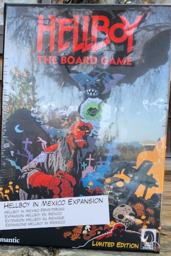 Hellboy The Board Game Hellboy In Mexico Expansion – Sealed – Limited Edition