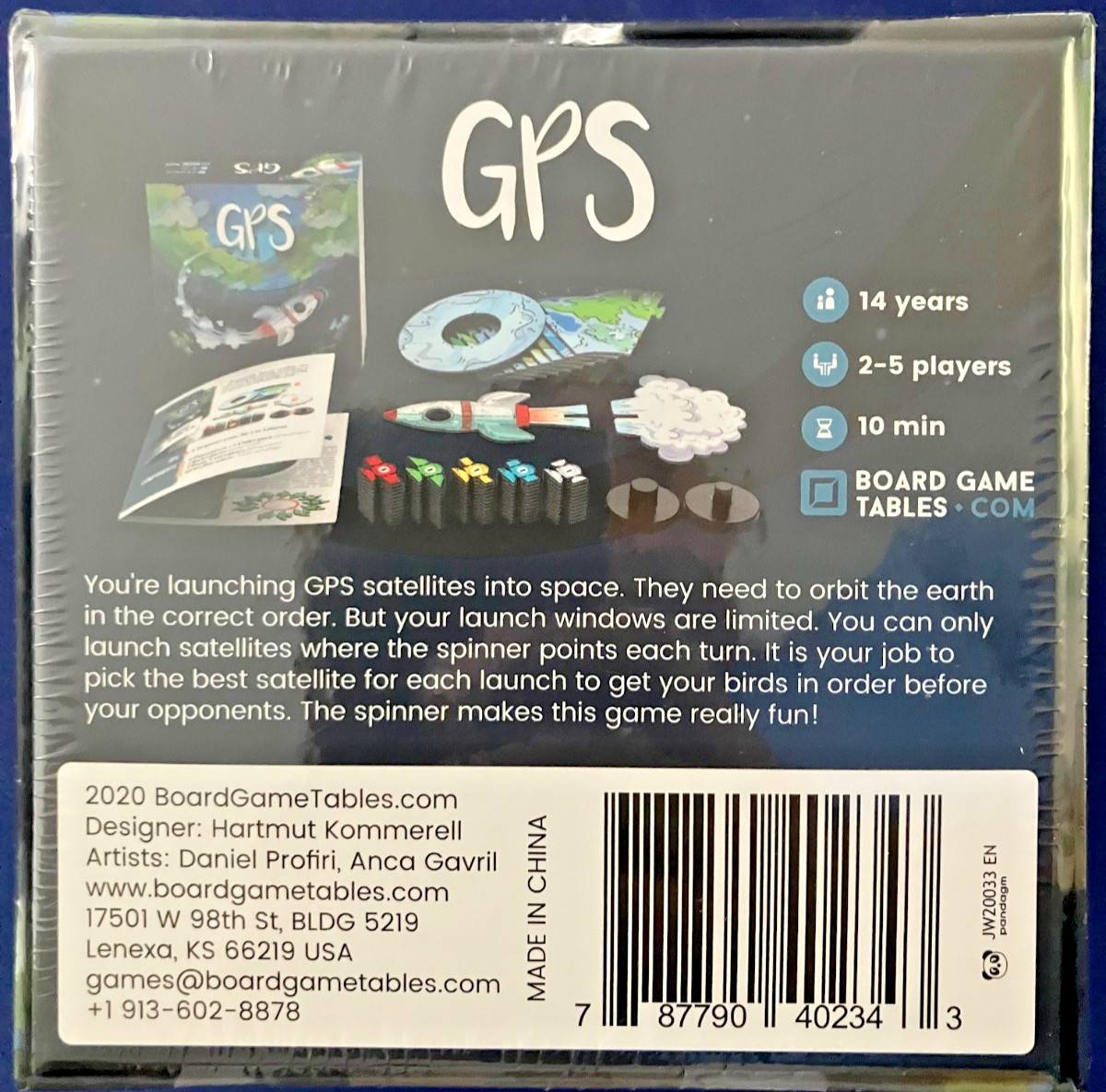 GPS board game, new, plus expansion (Allplay [Board Game Tables], 2020)