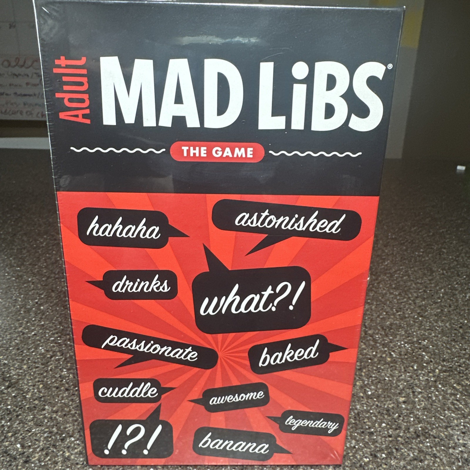 Adult Mad Libs The Game Party Card Game Factory Sealed New