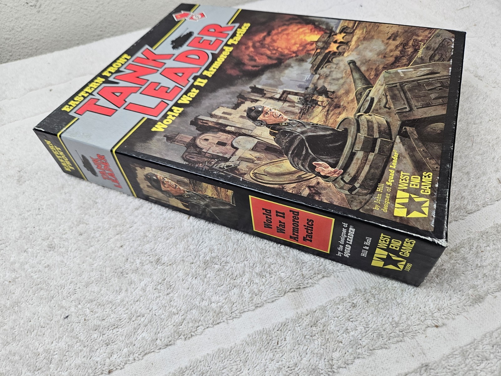 WEST END GAMES TANK LEADER GAME EASTERN FRONT 1986 VINTAGE CARDS UNPUNCHED