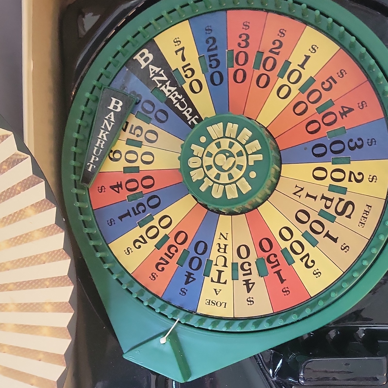 1986 Pressman Deluxe Wheel of Fortune Complete Board Game