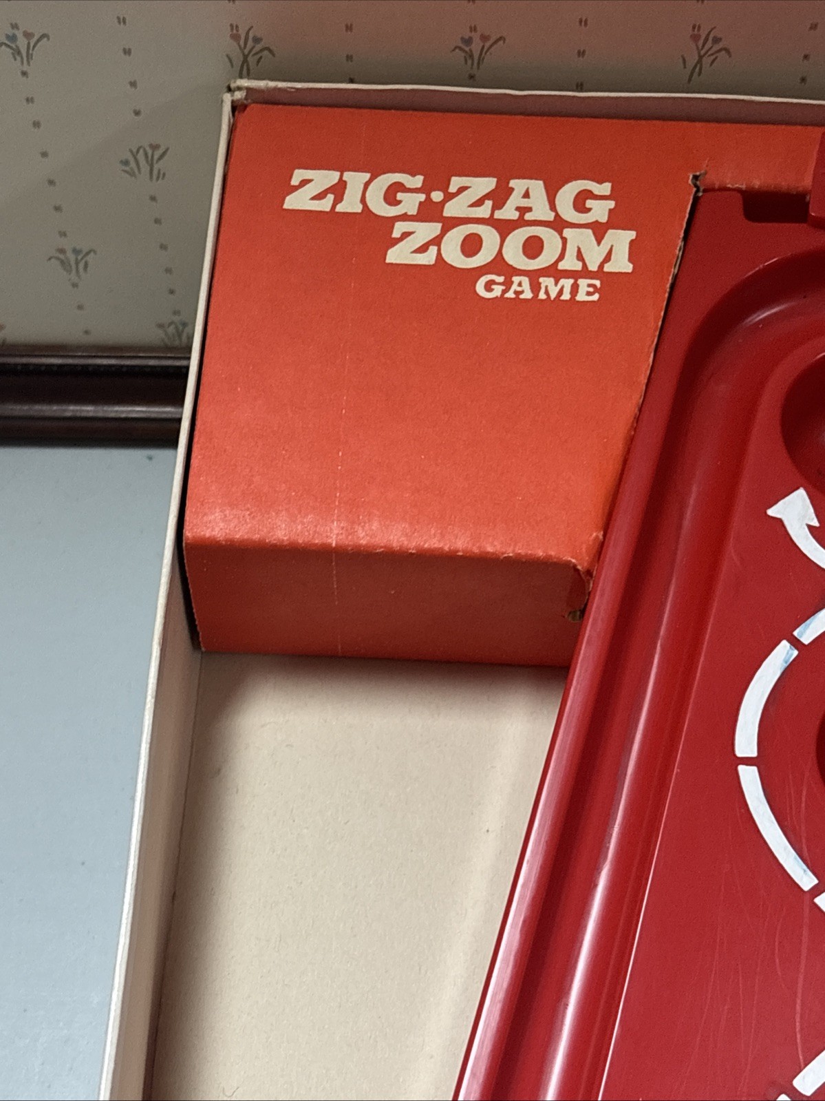 Zig Zag Zoom Game By Ideal Vintage EUC Skill/Action Game 1970, Complete