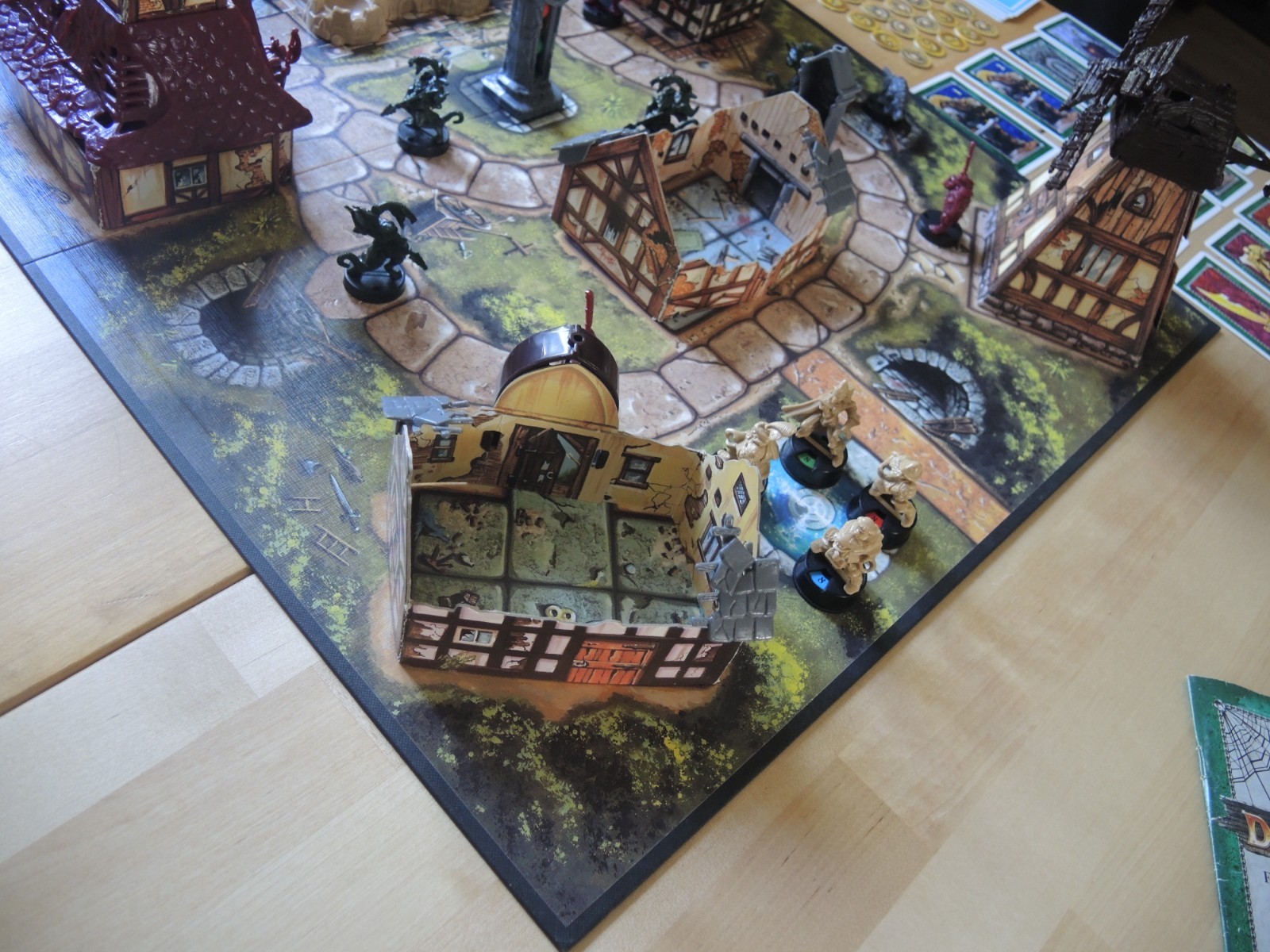 The Black Eye – Village of Horror – Schmidtspiele 100% complete 1992 Unpainted