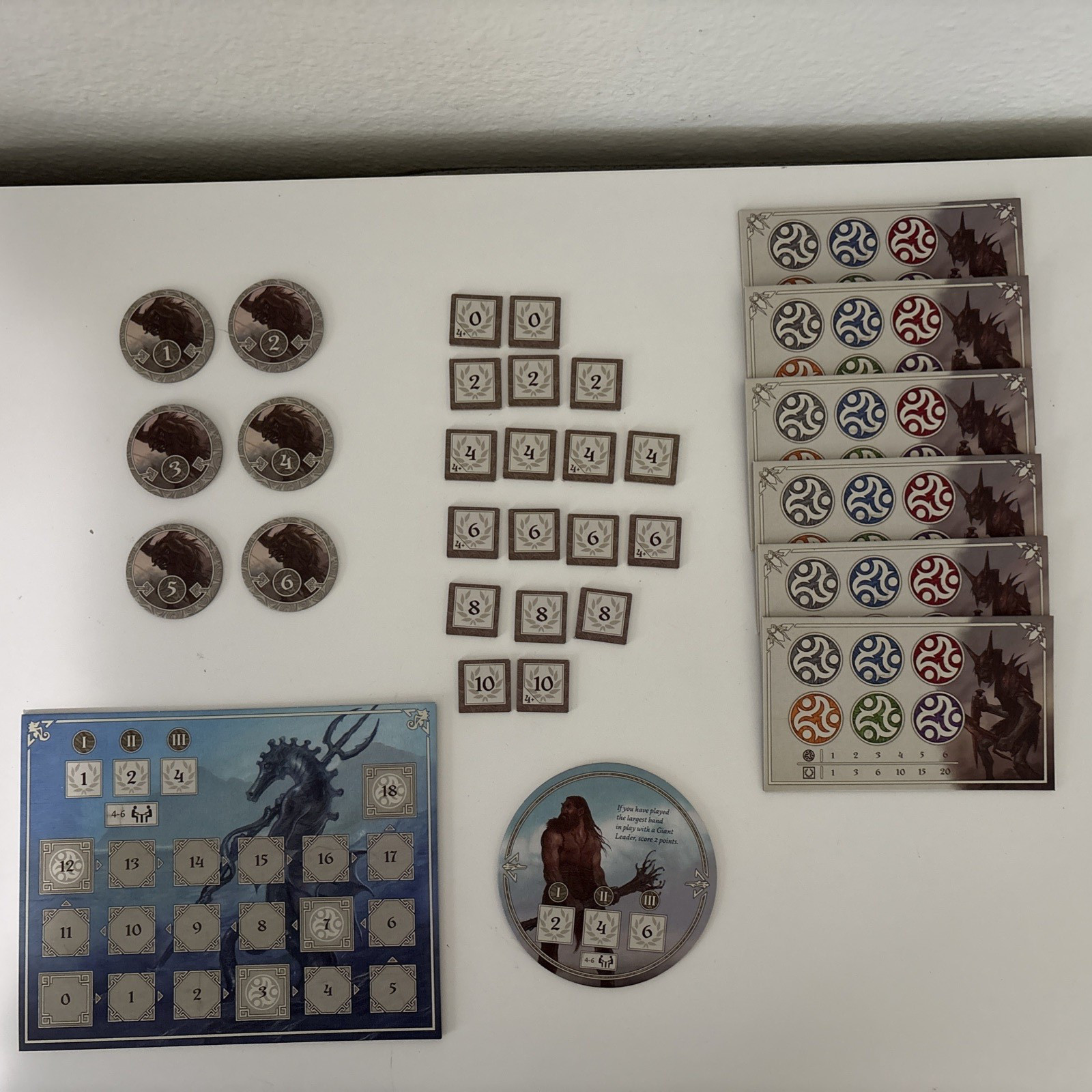 CMON Ethnos Board Game 1st First Edition Great Condition Complete