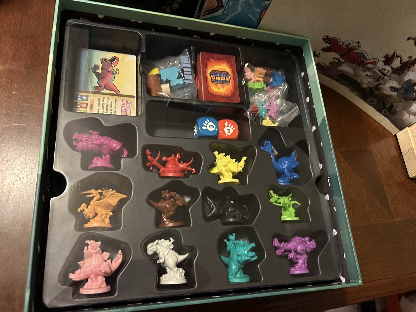 Dodos Riding Dinos – Draco & Detestable Games Kickstarter 2021 With Miniatures