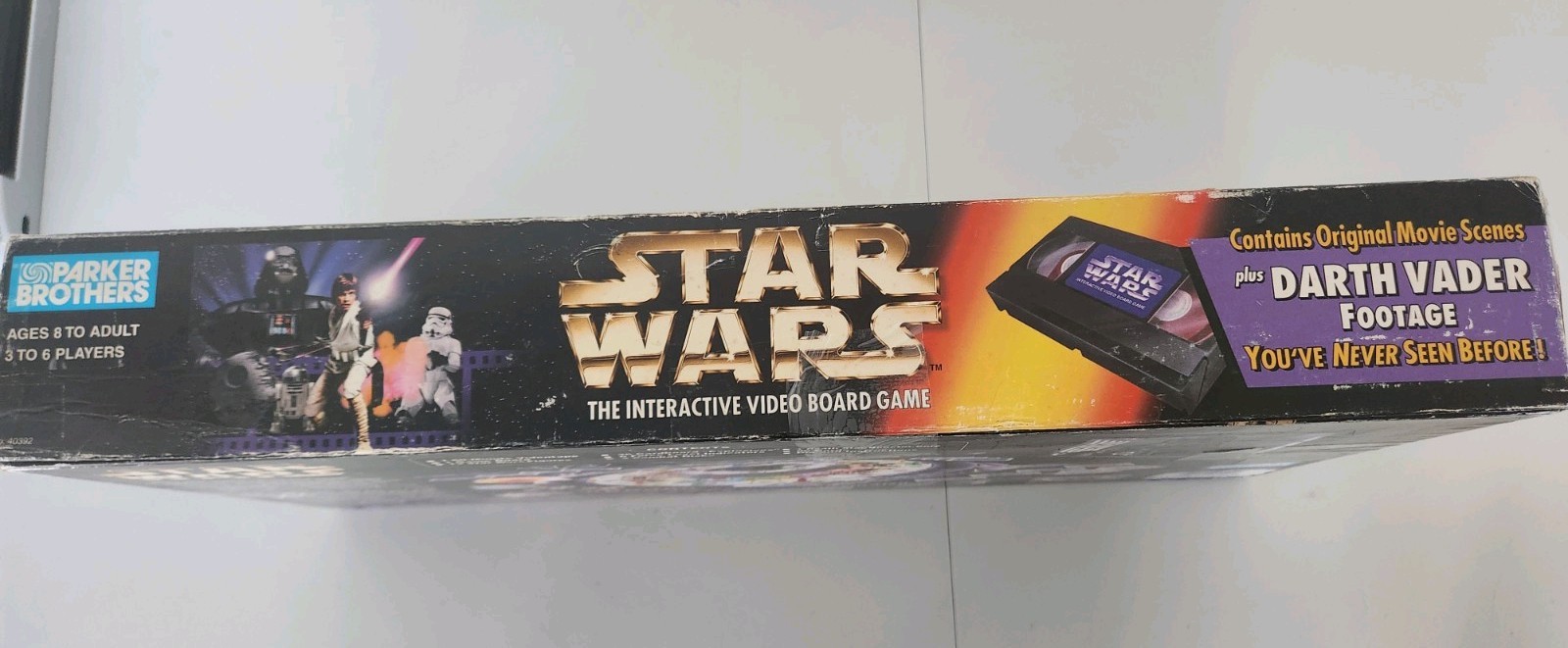 Star Wars The Interactive Video Board Game Parker Brothers 1996 Complete