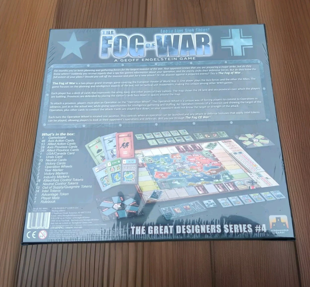 The Fog of War Board Game by Stronghold Games NEW IN THE BOX Lot Of 6