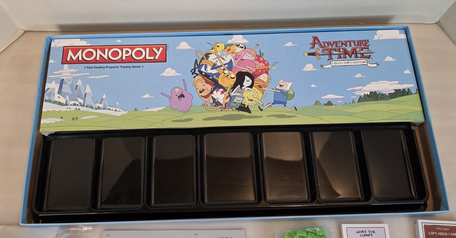 Monopoly Adventure Time Collector’s Edition Board Game Cartoon Network COMPLETE