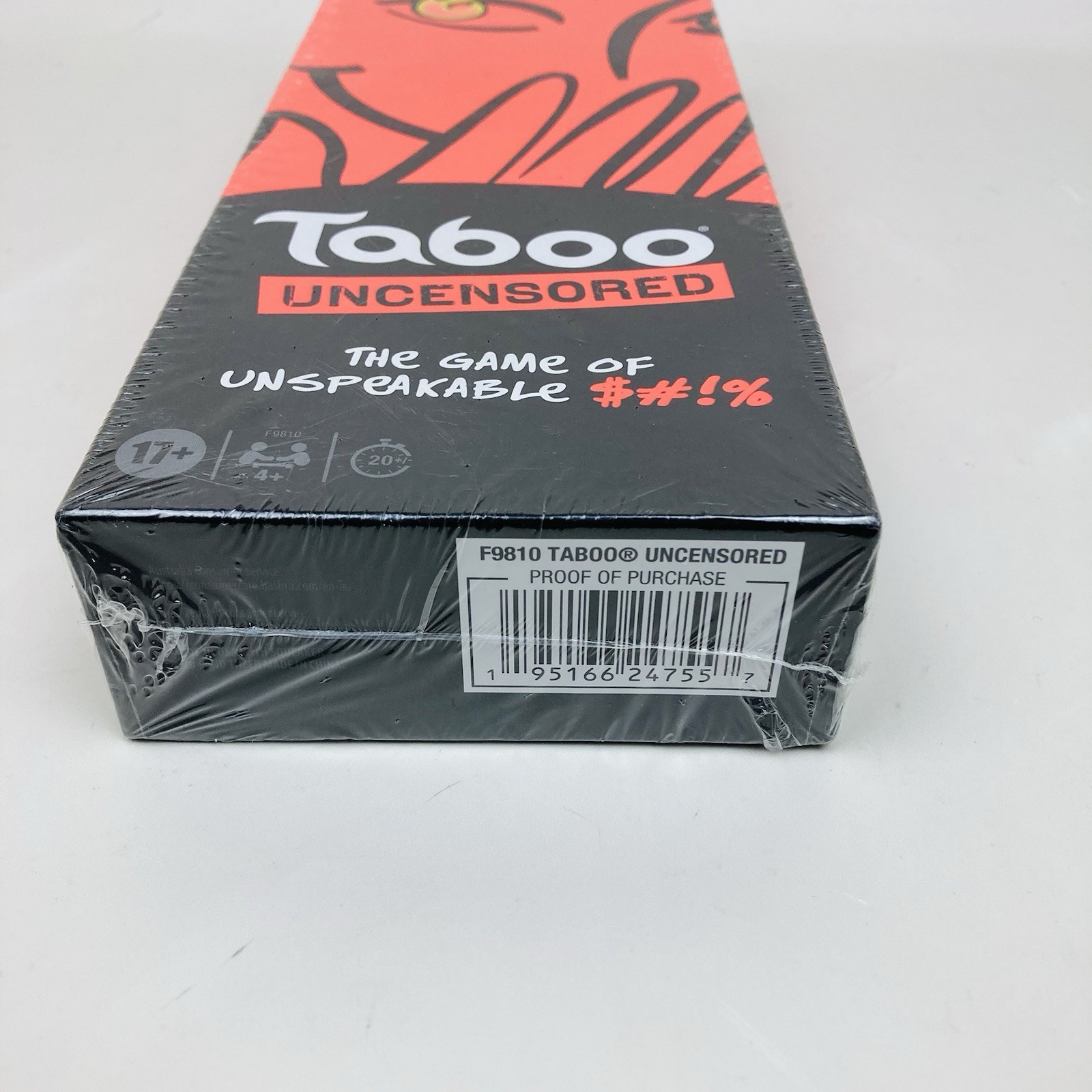 Hasbro Gaming Taboo Uncensored Board Game New 2023