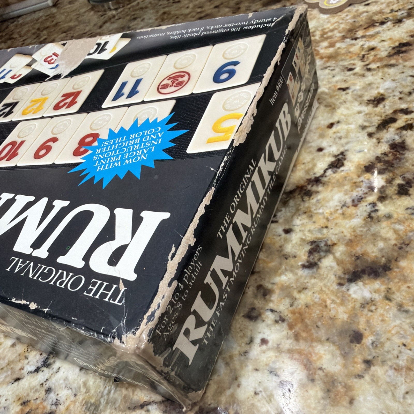 THE ORIGINAL RUMMIKUB RUMMY TILE GAME VINTAGE 1990 PRESSMAN 100% COMPLETE VTG