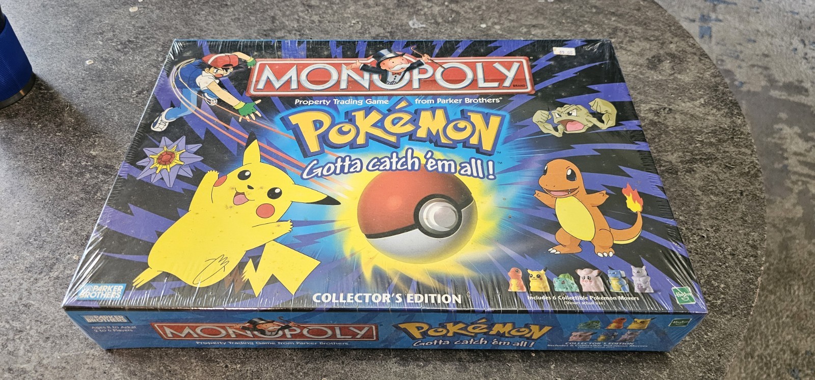 Pokemon Monopoly Collector’s Edition Factory Sealed Parker Brothers 1999 Hasbro