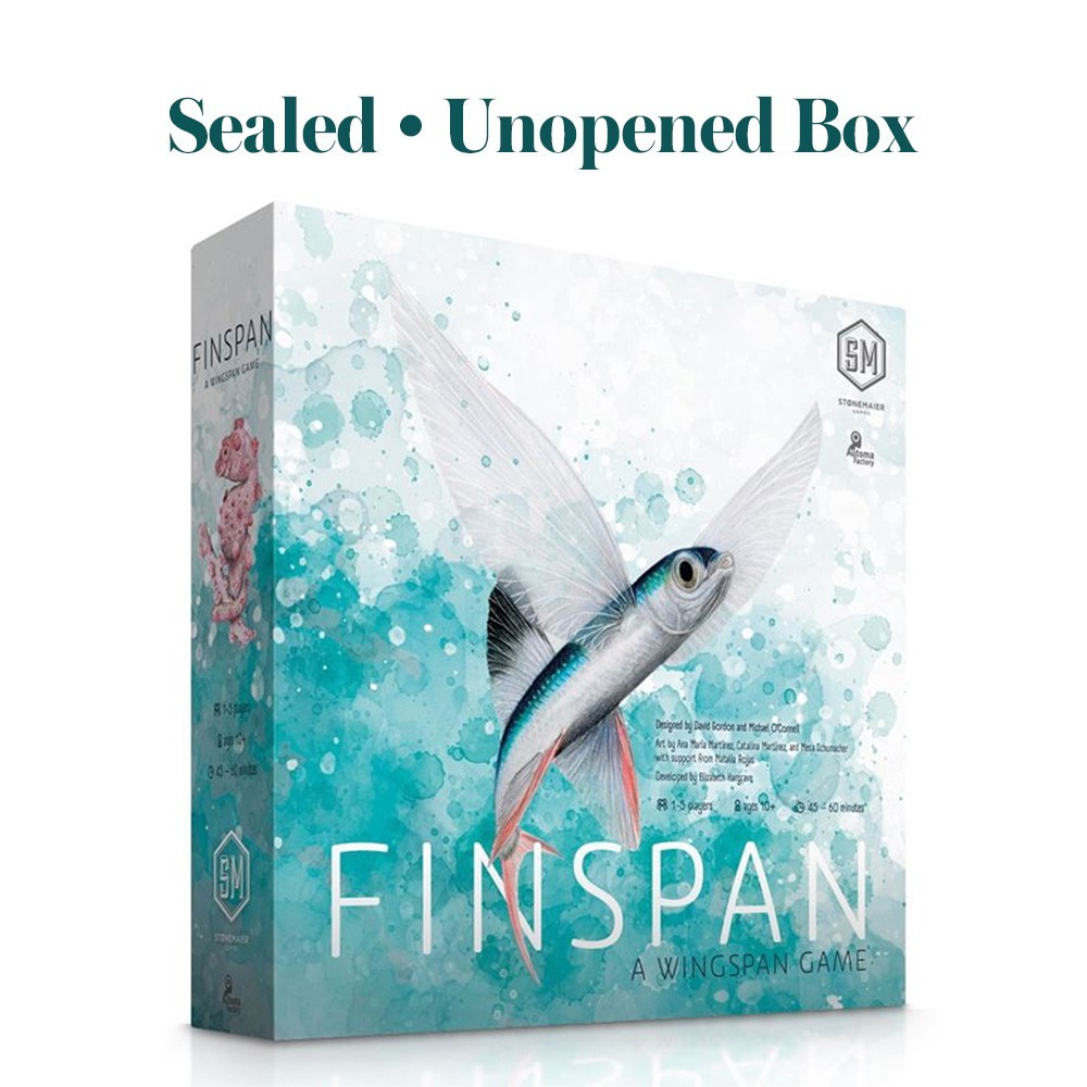 Finspan Board Game by Stonemaier – UnOpened Box