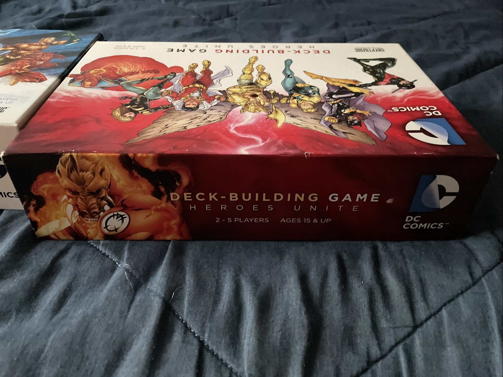 DC Deck-Building Game Original & Heroes Unite w Martian Manhunter Starfire Joker