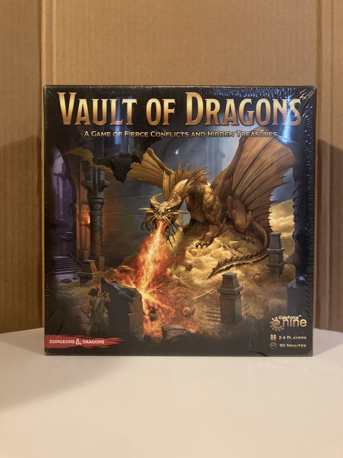 Vault Of Dragons Board Game Gale Force Nine D&D Dungeons & Dragons