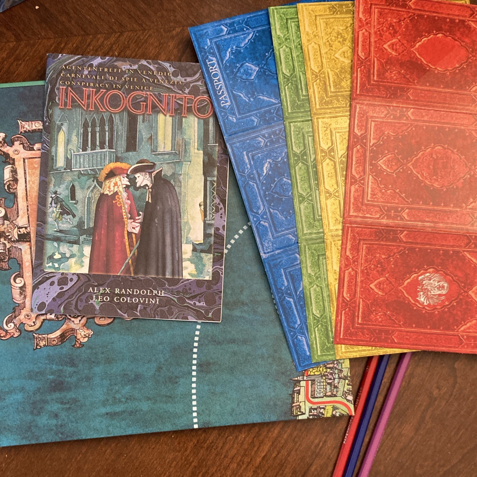 Inkognito Spies Board Game, Complete