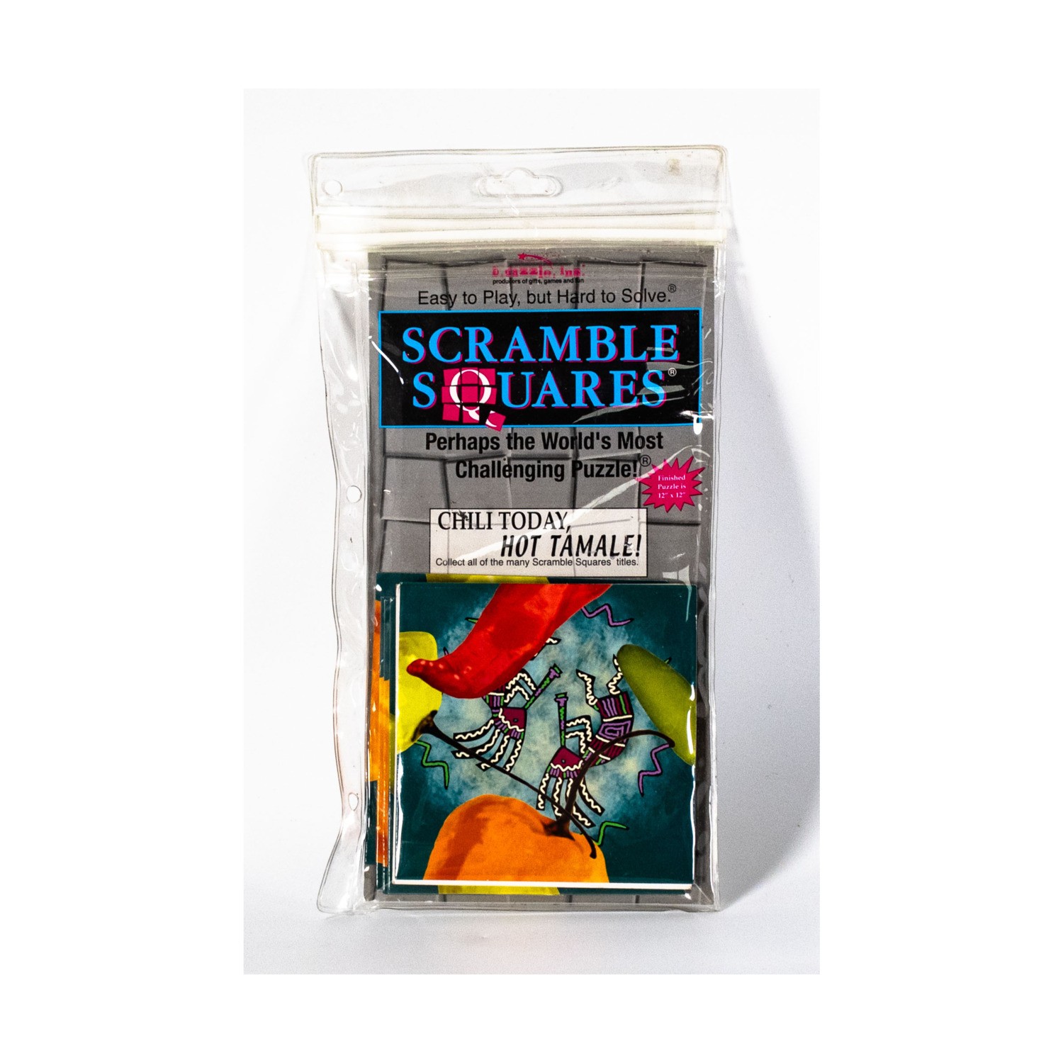 B. Dazzle Puzzle Game Scramble Squares – Chili Today, Hot Tamale! Bag NM