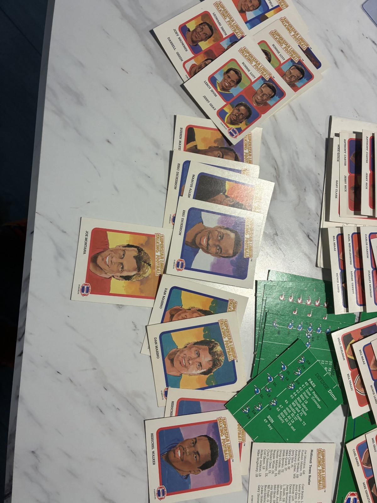 Vintage 1989 Parker Brother Superstar Talking Football WORKING Complete in Box