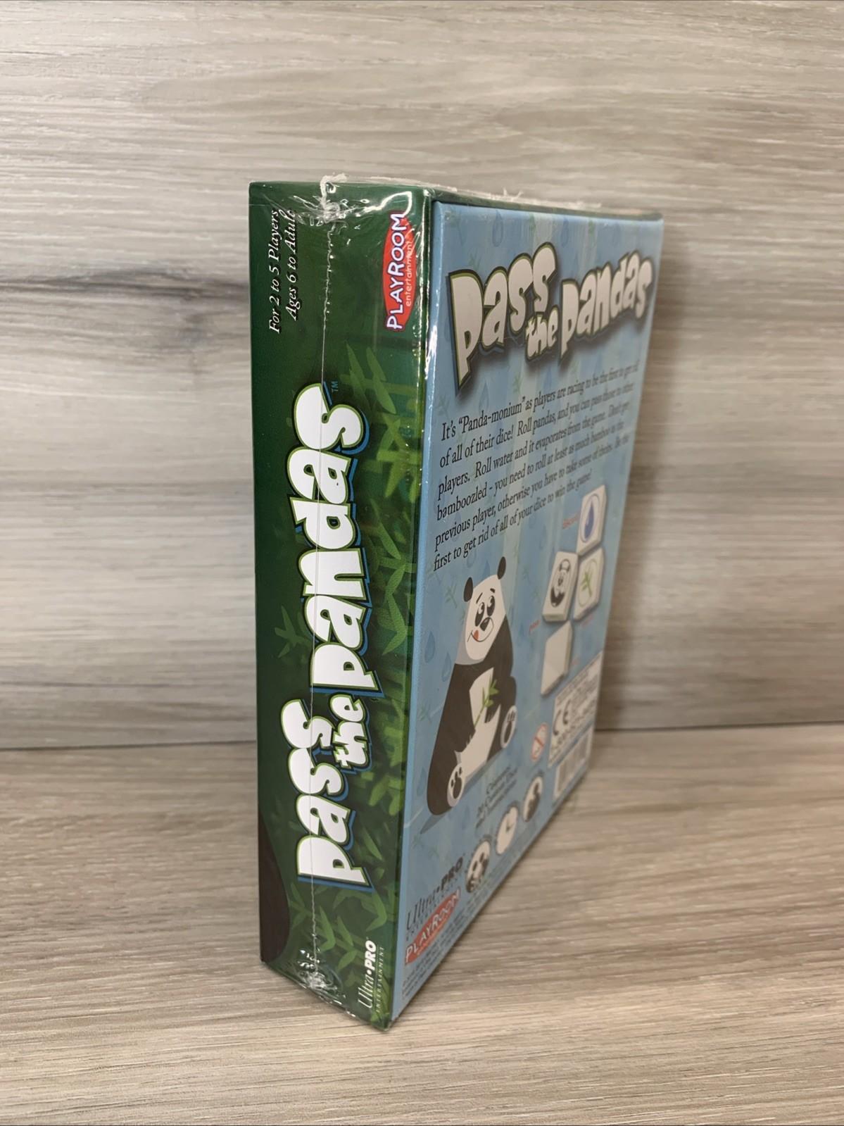 Pass the Pandas Dice Game Playroom Entertainment NEW Multiplayer Age 6 to Adult