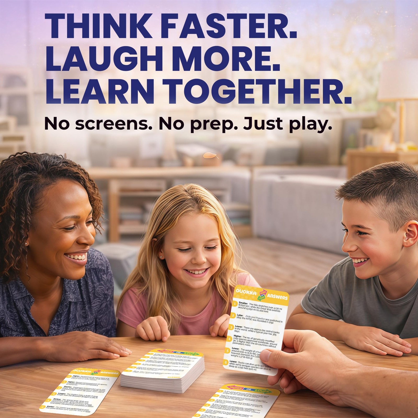 Trivia Board Games for Kids and Adults – Family Board Games for Family Game N…