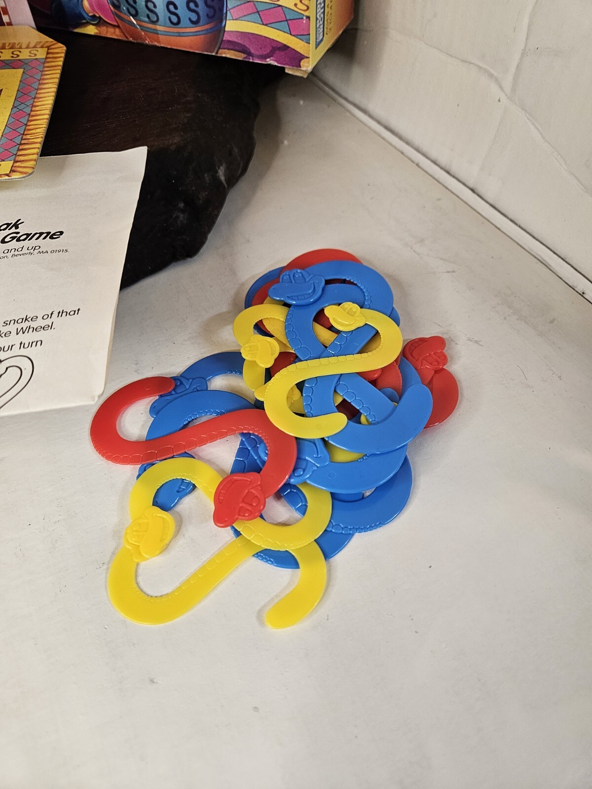 Vintage 1993 Parker Brothers Game Swinging Snakes Complete
