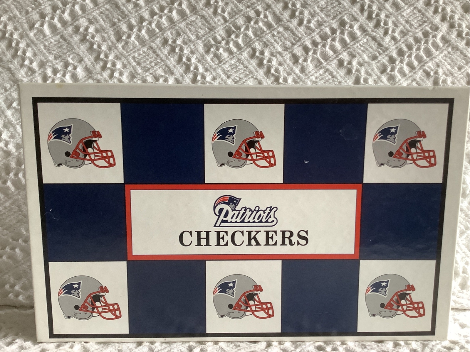 New England Patriots Checkers Set VS Miami Dolphins – 1993 Edition