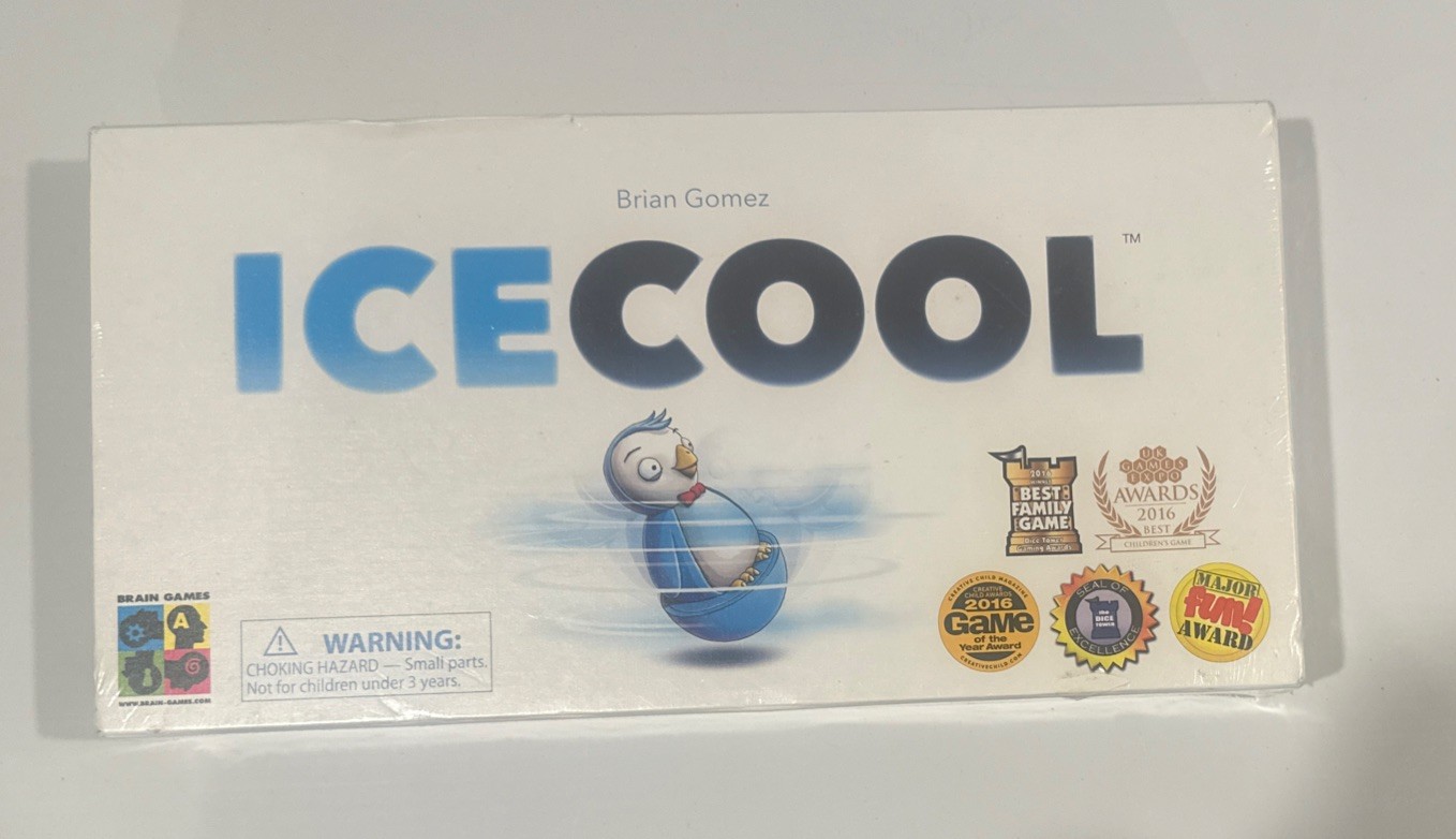 Brain Games BGP5168 Ice Cool Flicking Action Game. Sealed