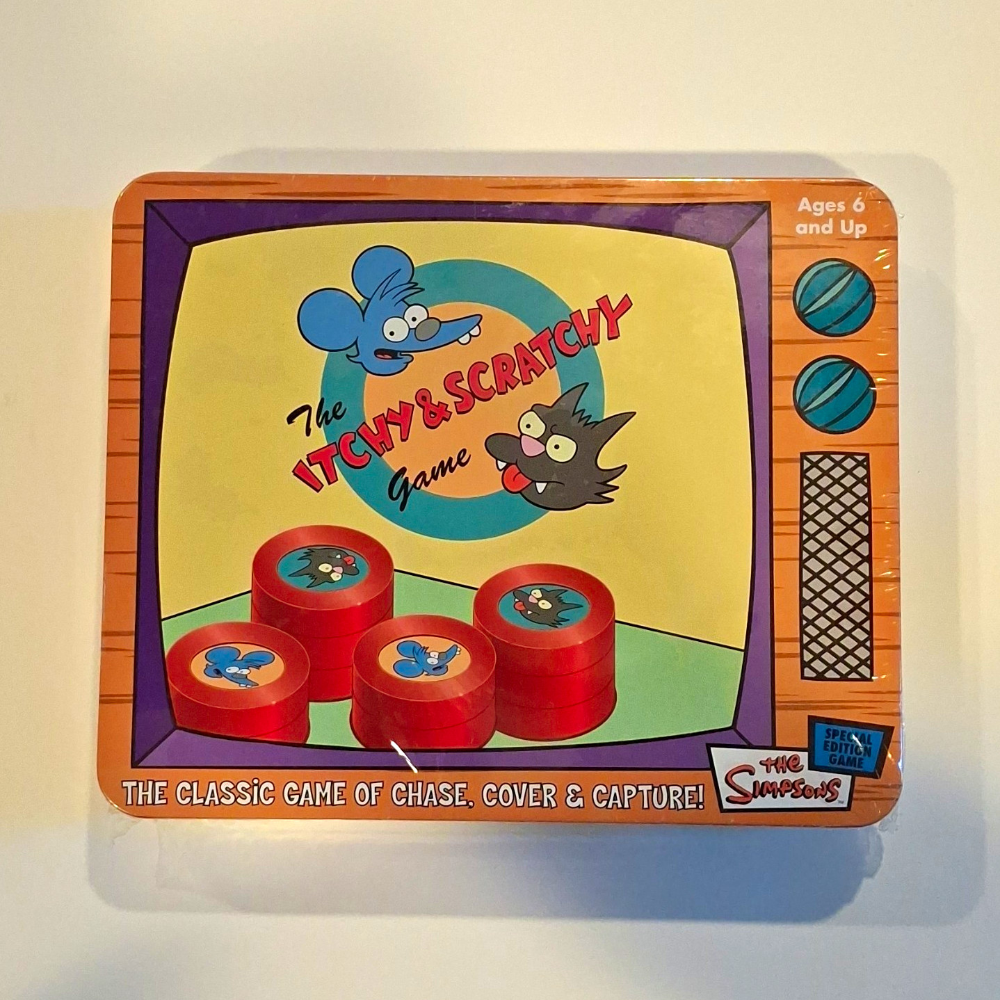 Sababa Toys Itchy & Scratchy Game Special Edition Simpsons 2+ Players 6+ 2005