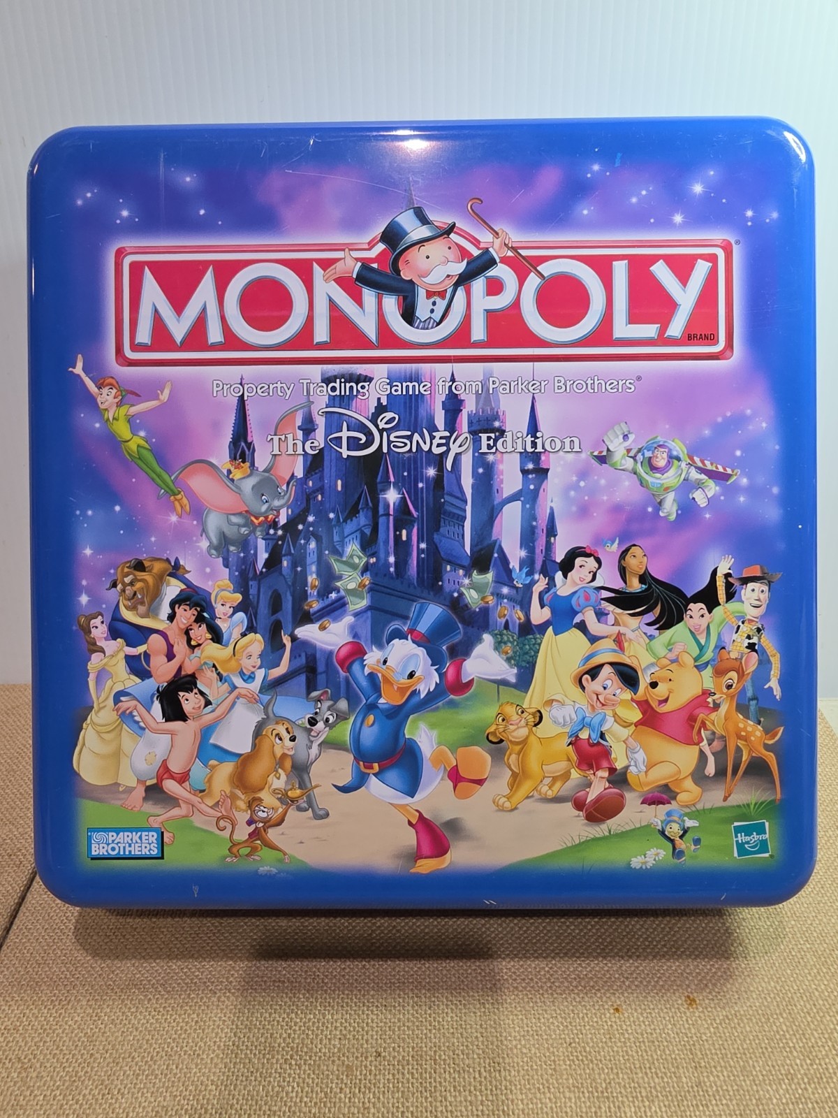 Monopoly The Disney Edition 2001 Exclusive Tin Rare 100% Complete!!