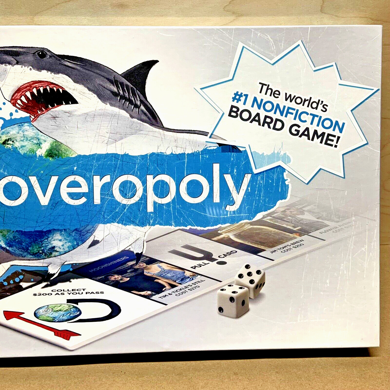 Discoveropoly Board Game Educational Strategy Game New Plastic-wrap Light Wear