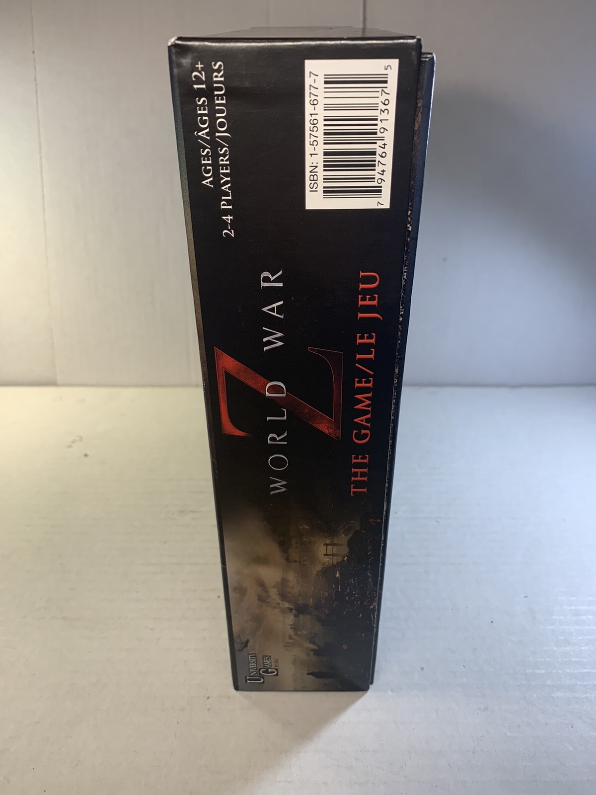 World War Z Role Play Board Game New Unplayed Zombie Game Brad Pitt Age 12+ Mint