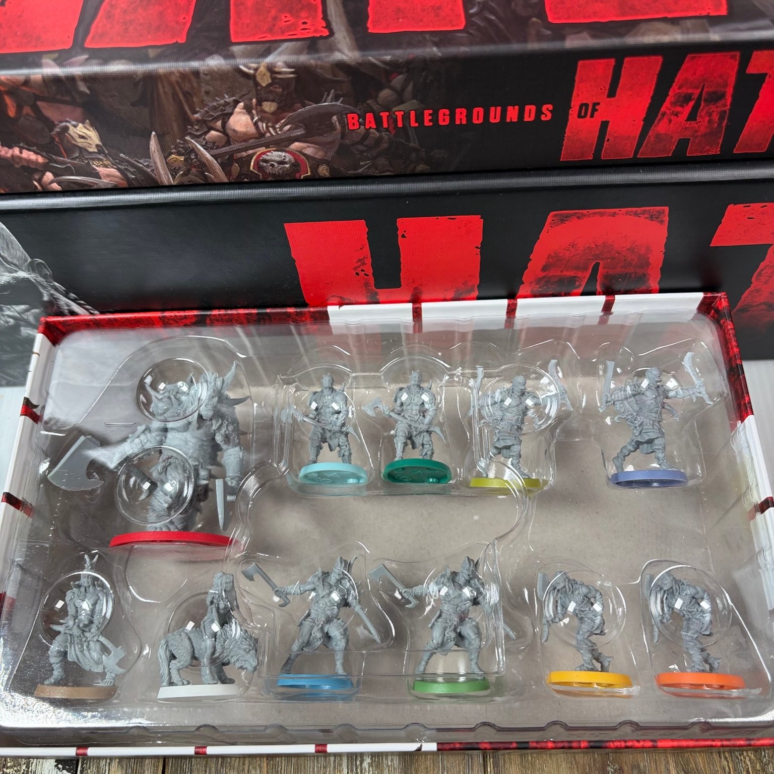 HATE Kickstarter Exclusive Board Game Tyrant Pledge Adrian Smith w/ 5 Expansions