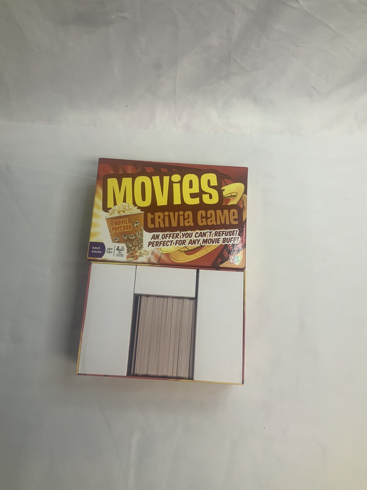 Outset Media Boardgame Movies Trivia Game Box NM