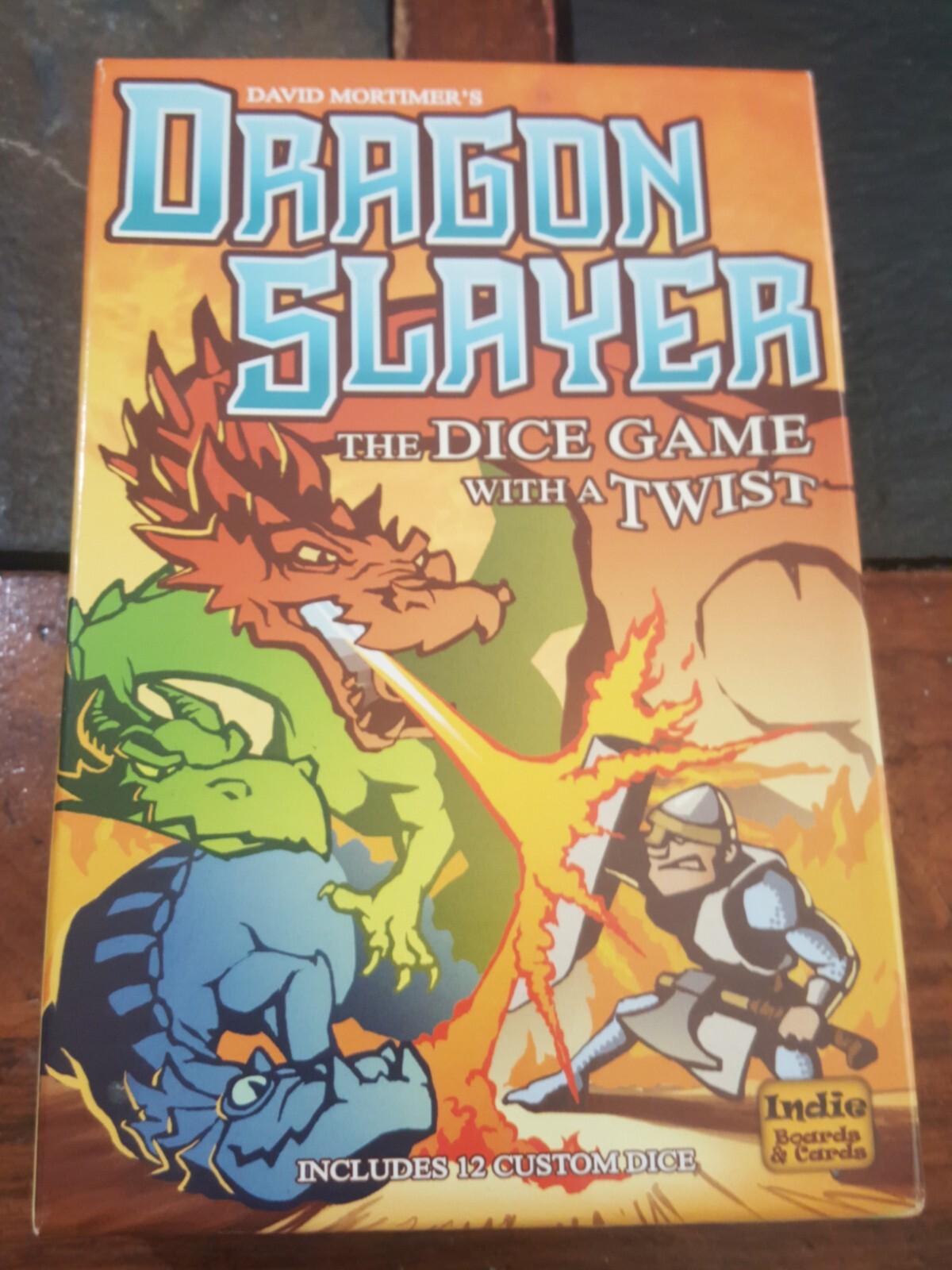 Dragon Slayer RPG Indie Dice Game with a Twist Fantasy Knights 2-5 Players, New