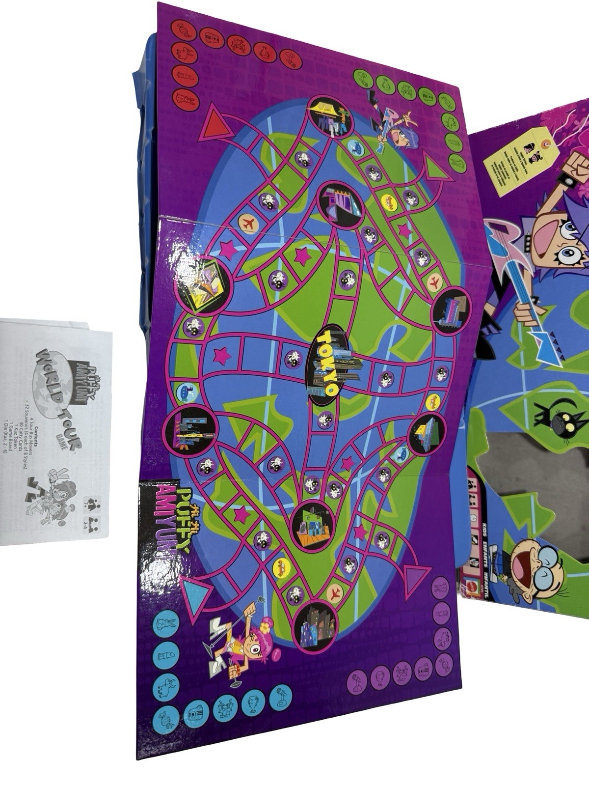 99% Complete | 2005 Hi Hi Puffy AmiYumi World Tour Game Cartoon Network Mattel