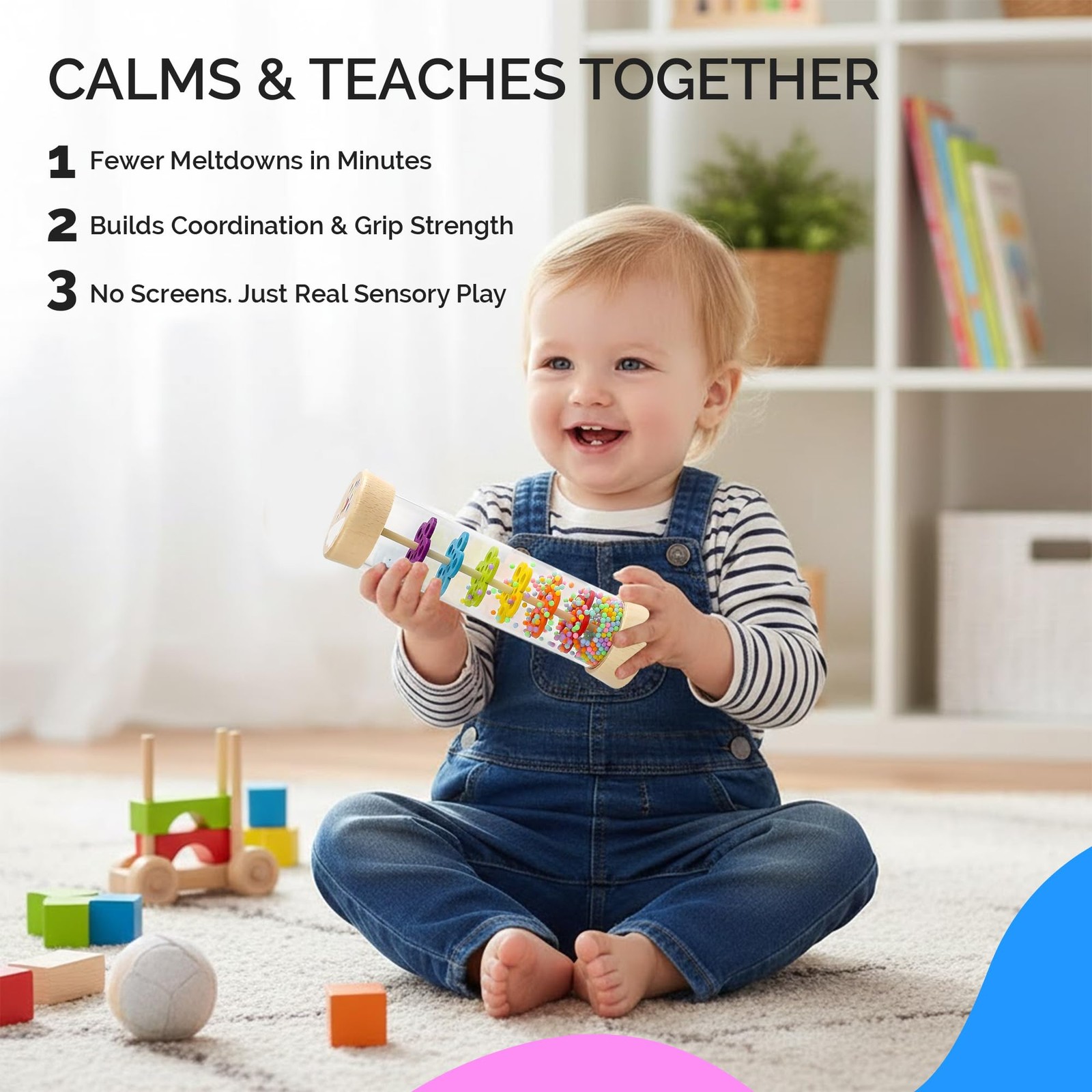 Baby Sensory Toys 7-9 Months Montessori Developmental Tools SmileyBubs Babies