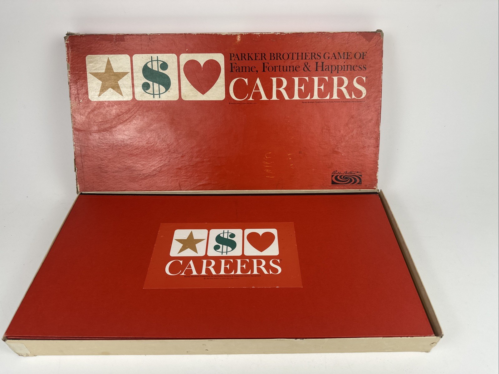 Vintage Parker Brothers Career Board Game 1965 Family Fame Fortune Happiness