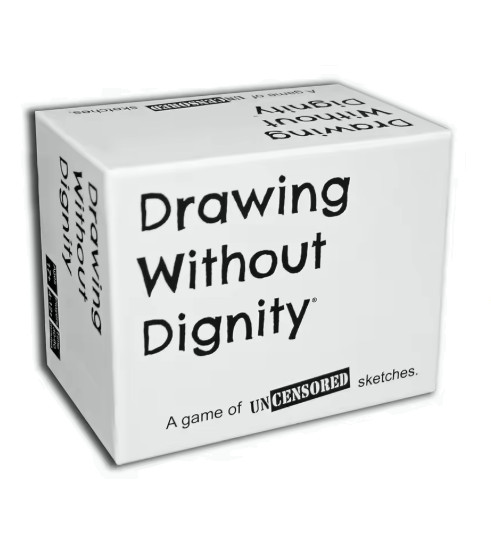 Drawing Without Dignity Adult Party Card Game Award-Winning Fun