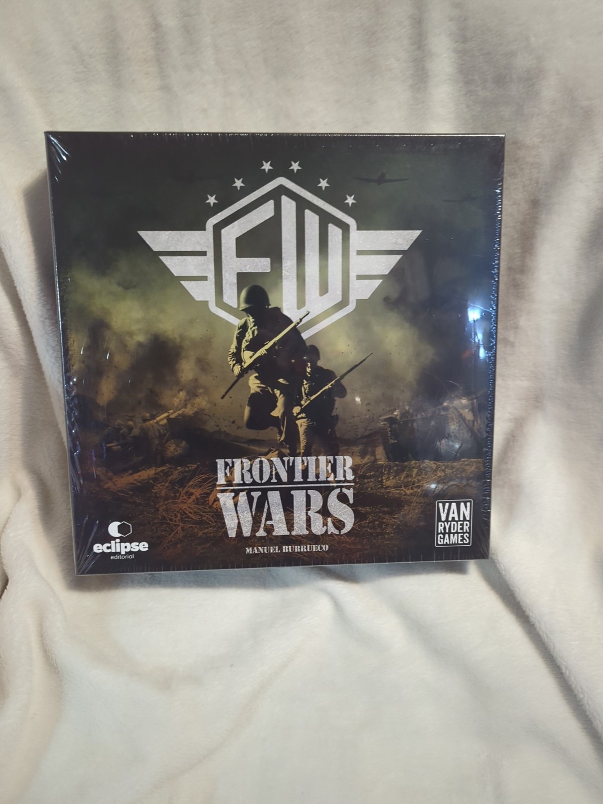 Eclipse Editorial Board Game Frontier Wars Box SW (New)