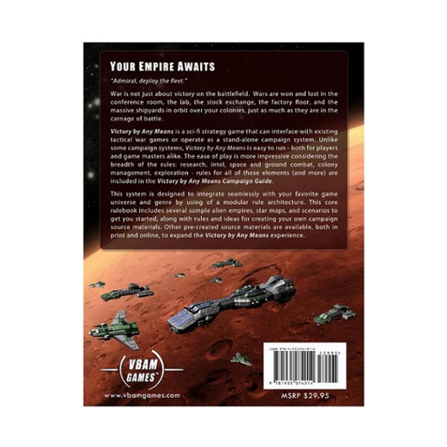 Victory By Any Means Mini Rules Victory By Any Means Campaign Guide (2nd E EX