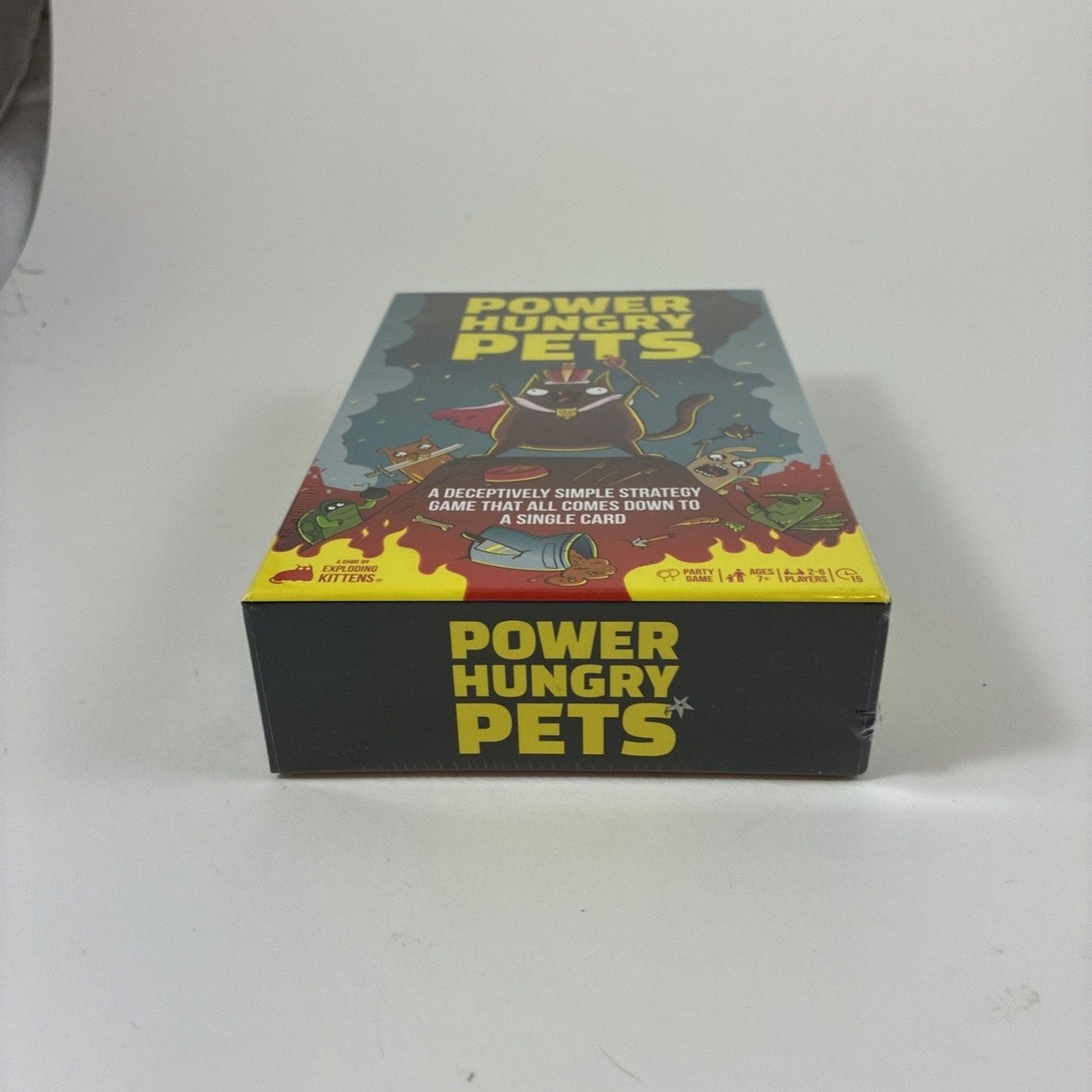 Kids Game Power Hungry Pets Game-Try To Outsmart Each Other 2-6 Players Ages 7+