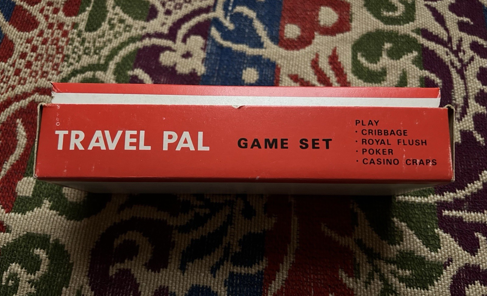 Vintage ARRCO Travel Pal Game Set – Cribbage Dice Playing Cards Dice Chips NEW