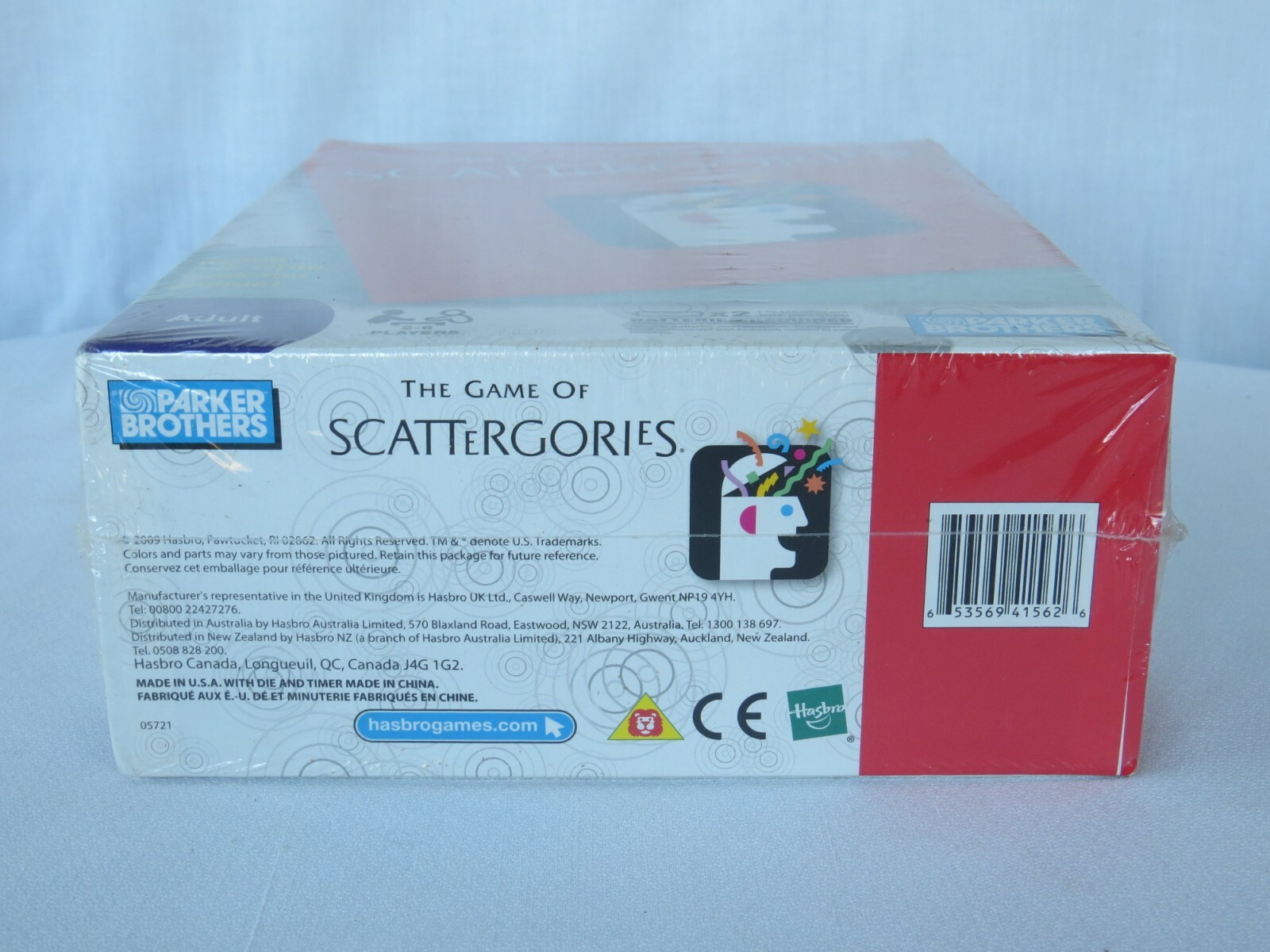 “SCATTERGORIES” Board Game 2009 by Parker Brothers-Still Factory Sealed New!