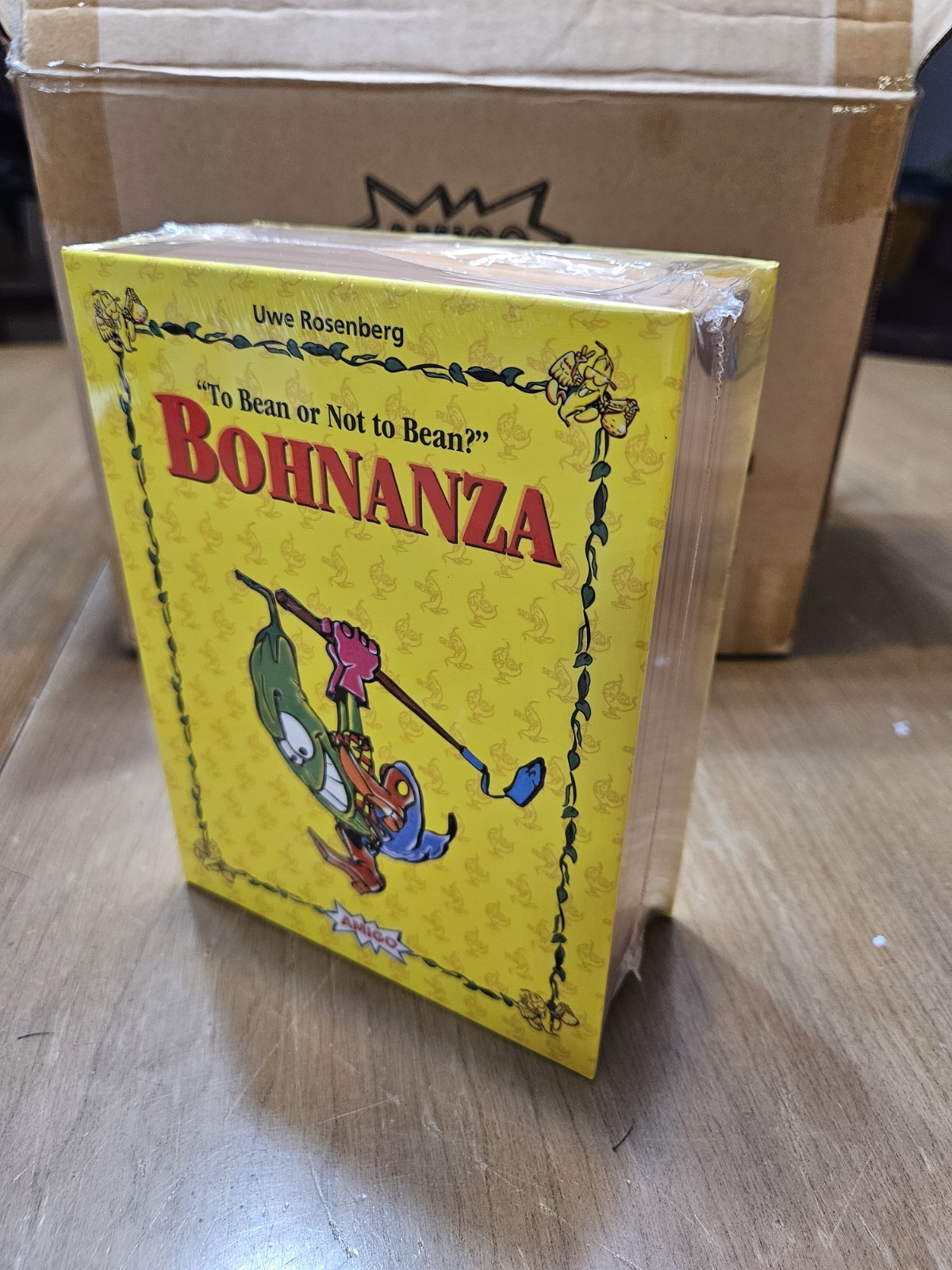 Bohnanza 25 Anniversary Card Game – Amigo Factory Sealed Brand New MIB Boardgame