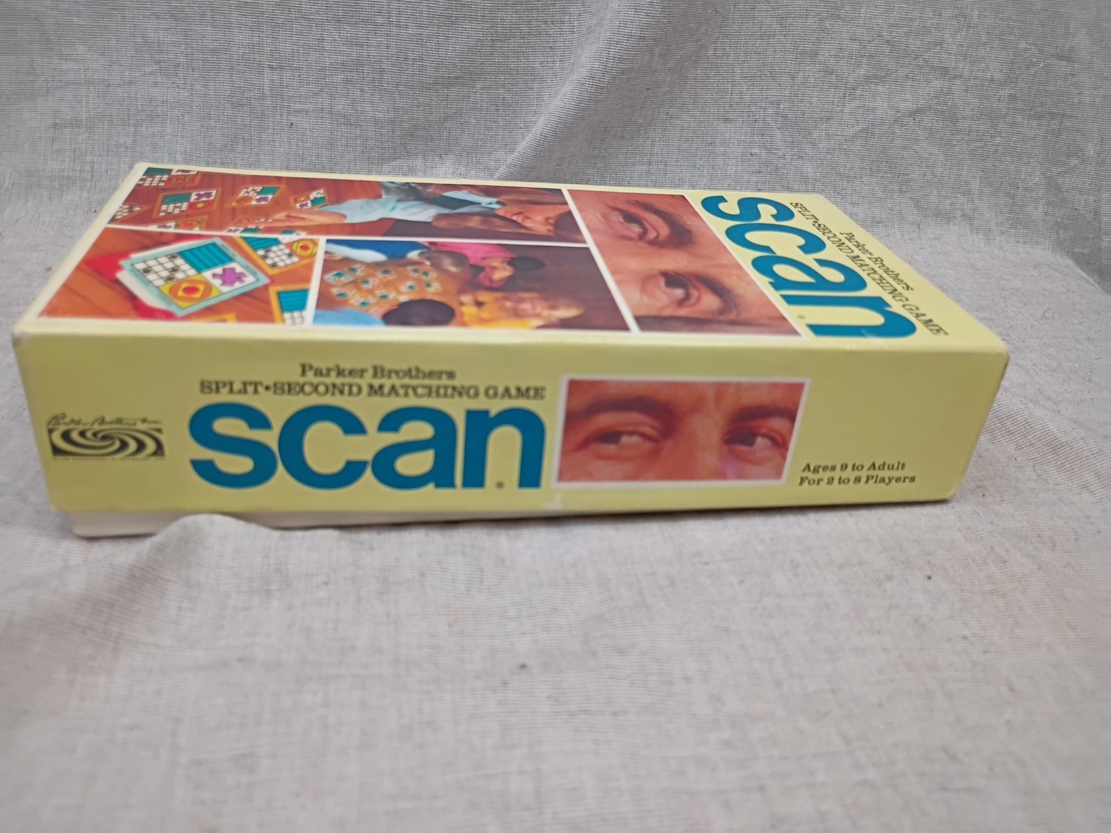 SCAN Parker Brothers 1970 Vintage Matching Card Game Complete in Original Box