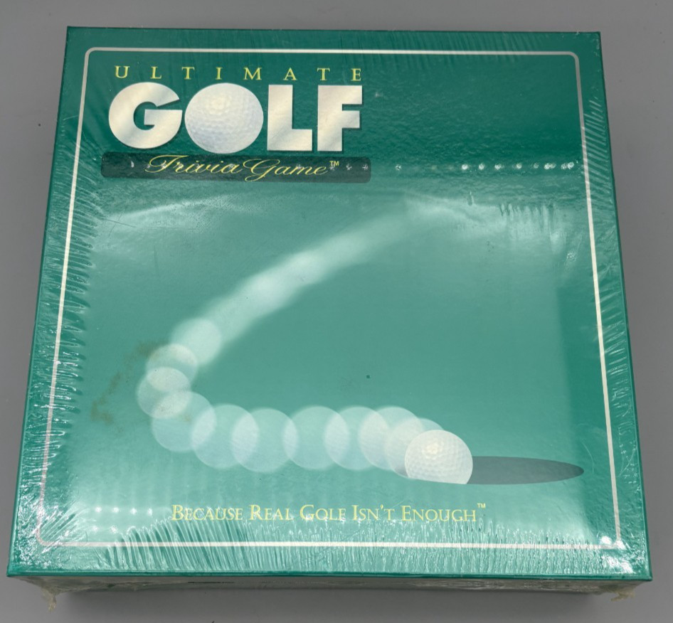 Ultimate Golf Trivia Board Game NEW + SEALED, NOS 2 to 8 Players 2,400 Questions