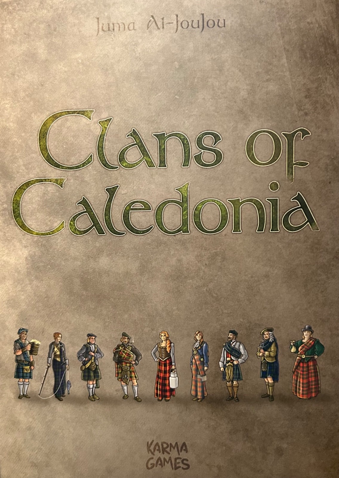 Clans of Caledonia – Karma Games – Premium Kickstarter Edition w/ Sleeve & Coins